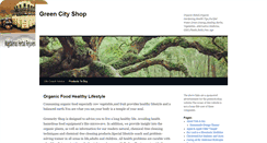 Desktop Screenshot of greencityshop.com